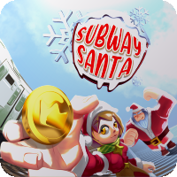 Subway Santa